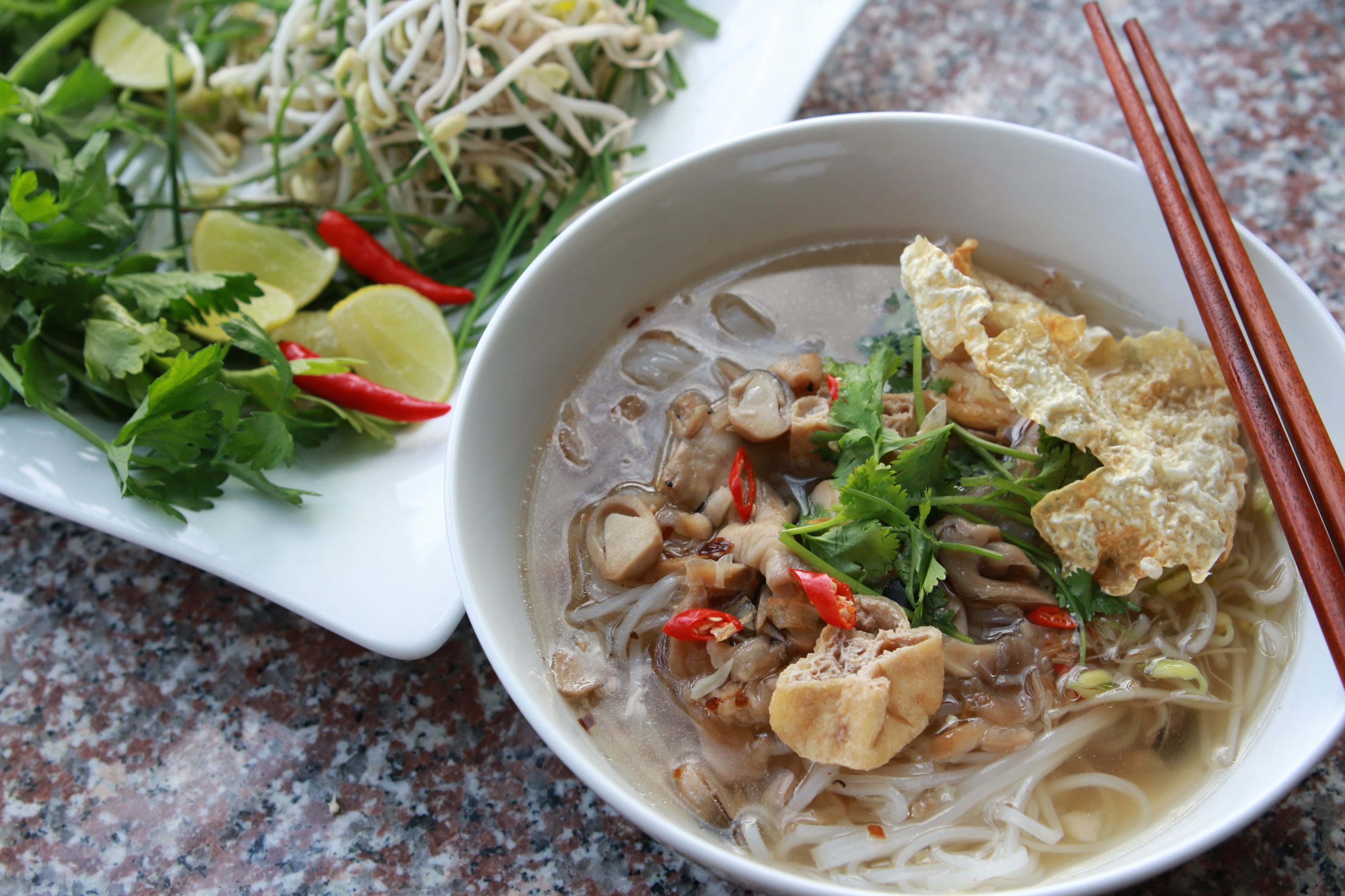 hu tieu vegan vegetarian